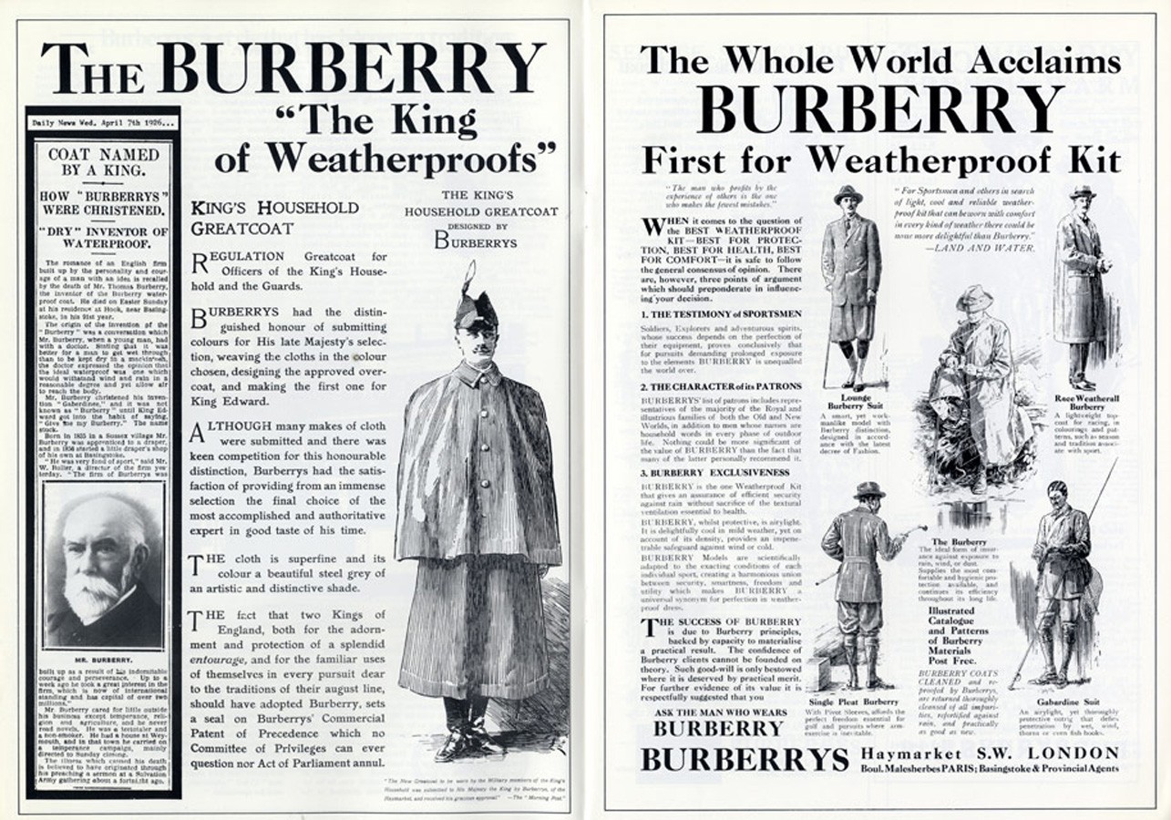 Burberry-history - Social Wall