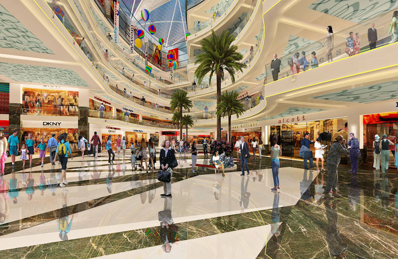 shopping-mall-unique-experience-social-media-social-wall-digital